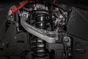 Toyota Tundra Upper Control Arms - Rough Country - Forged - Red - '22-'23